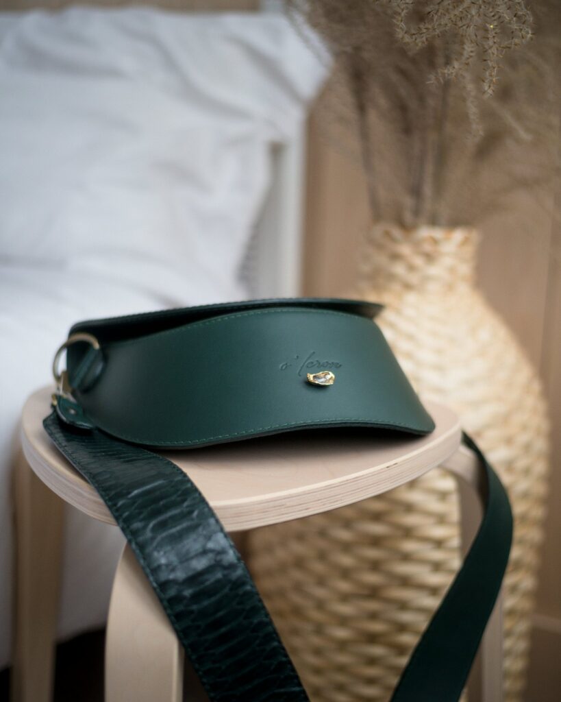 Minimalist Leather Crossbody Bag
